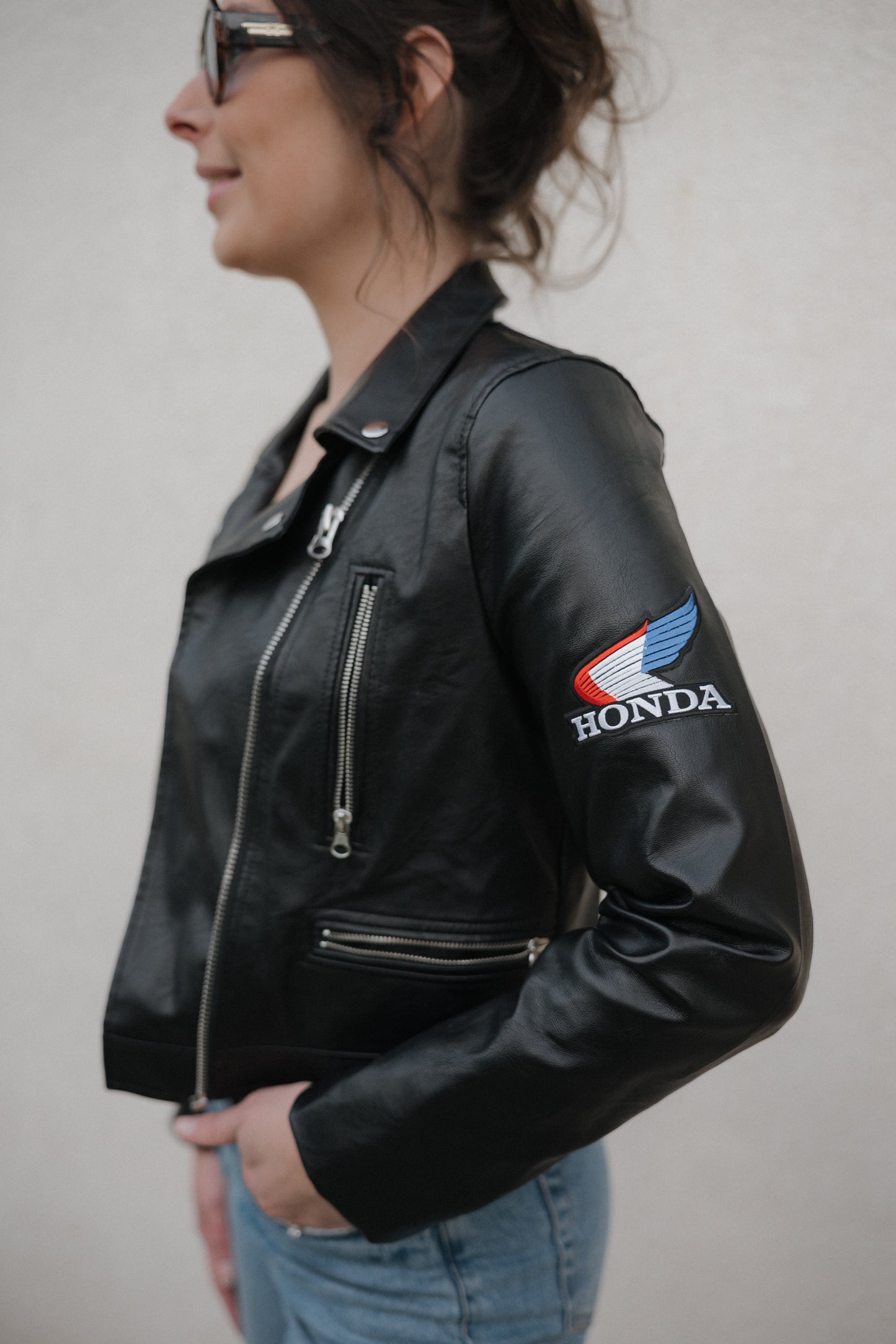 Team Honda Leather Jacket