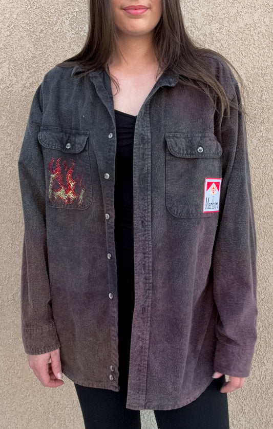 Encore Flame Flannel