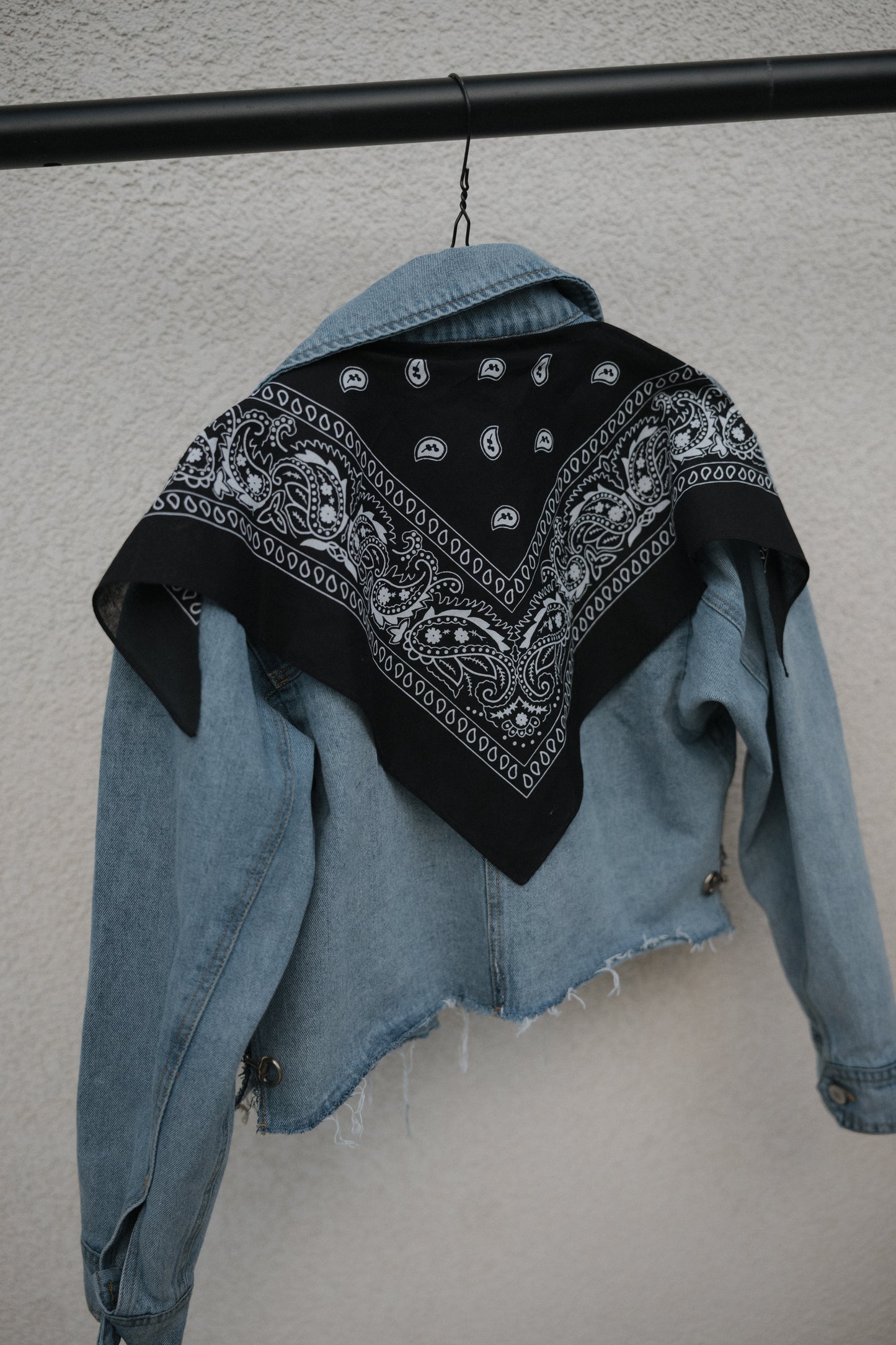 Bandana Jean Jacket