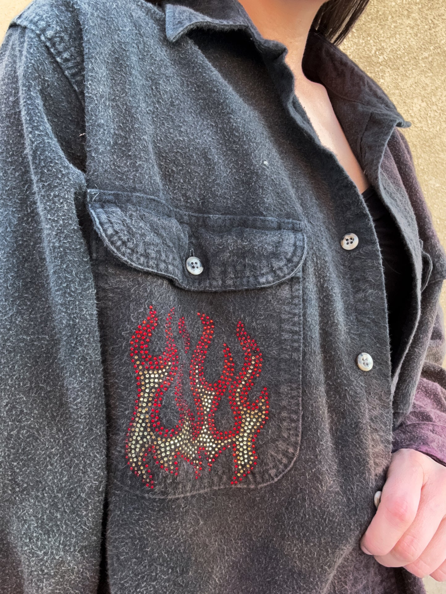 Encore Flame Flannel