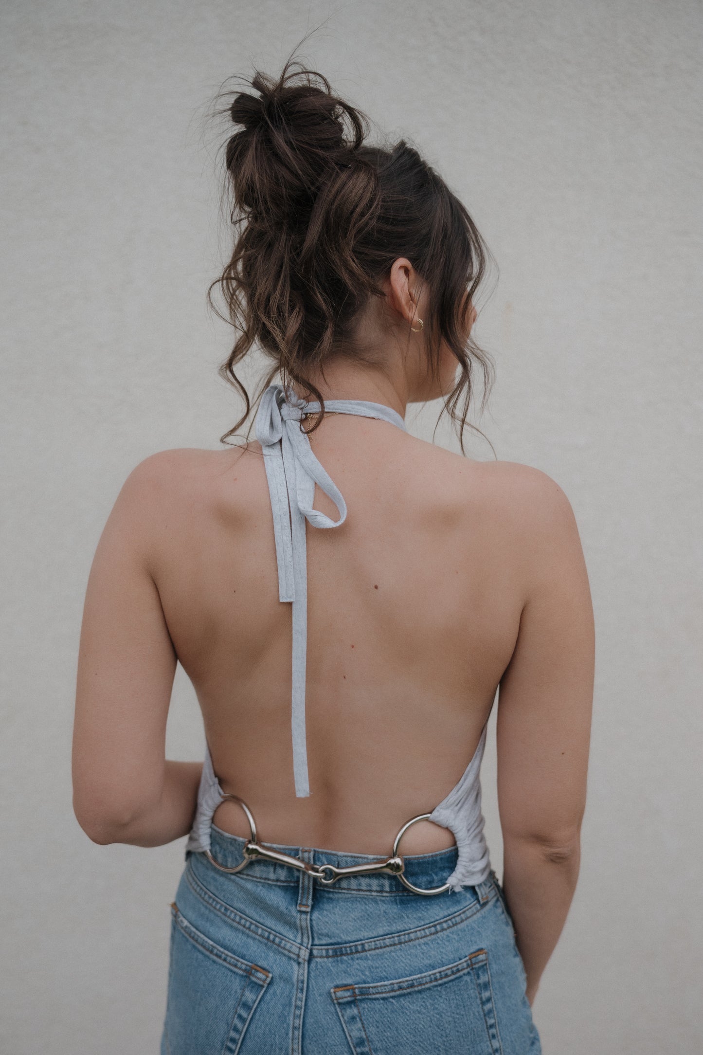 Snaffle Bit Halter Top
