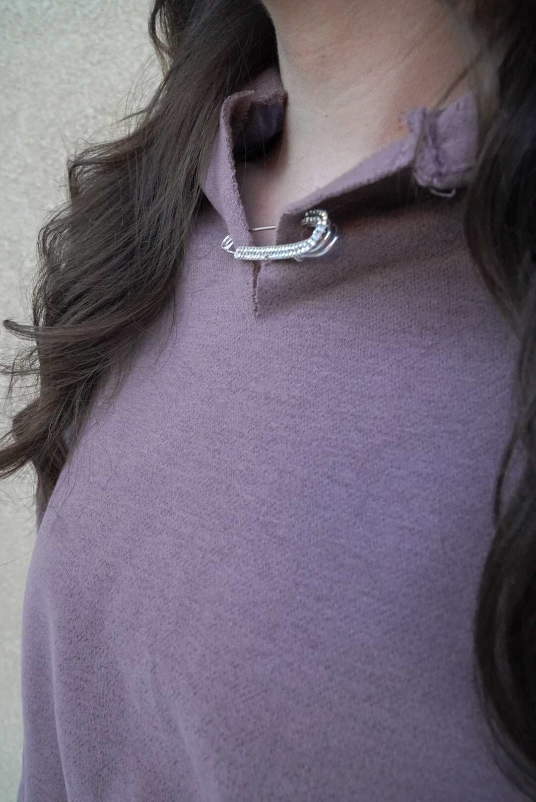 Rhinestone Crop Sweatshirt 2.0