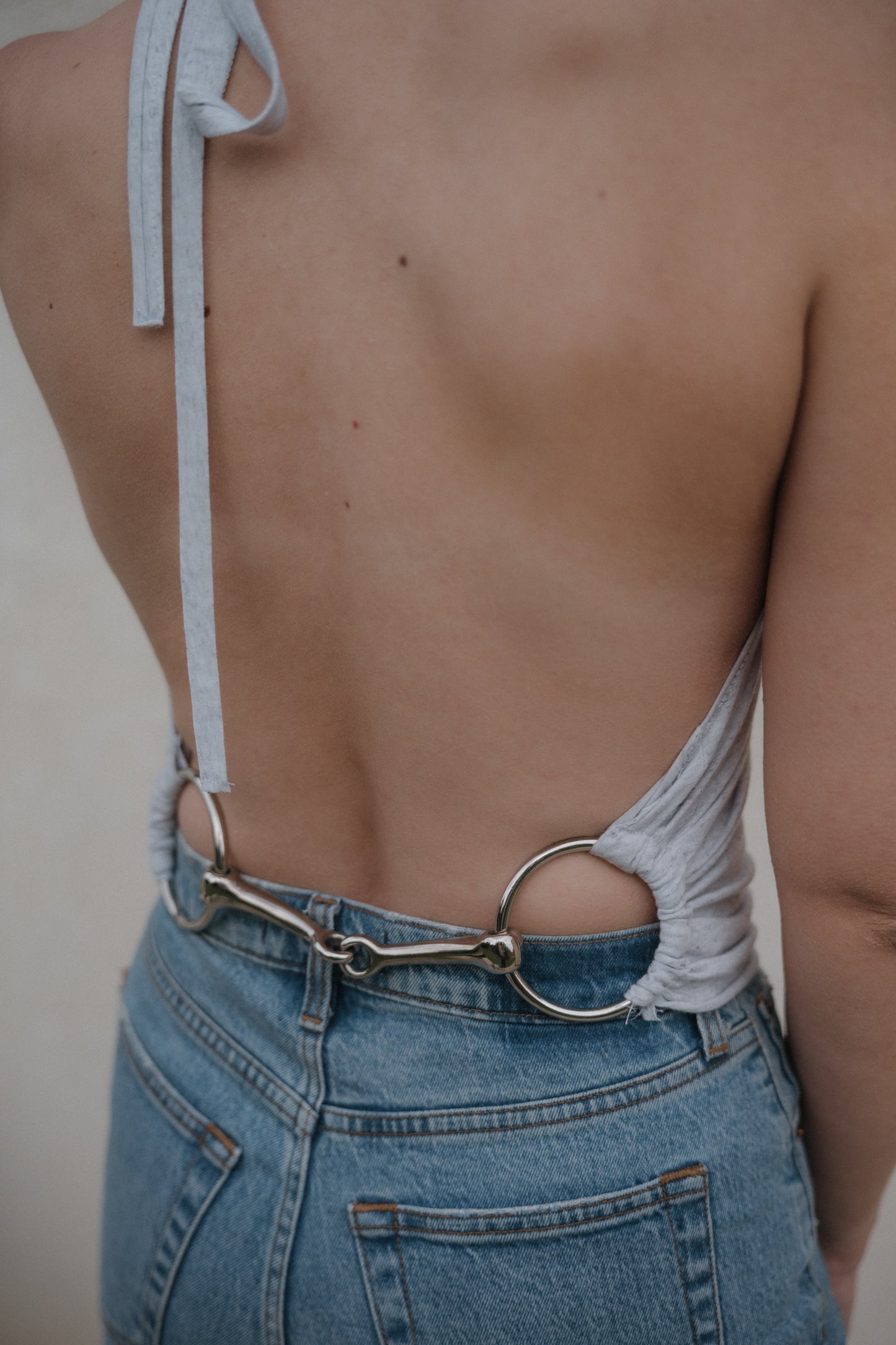 Snaffle Bit Halter Top