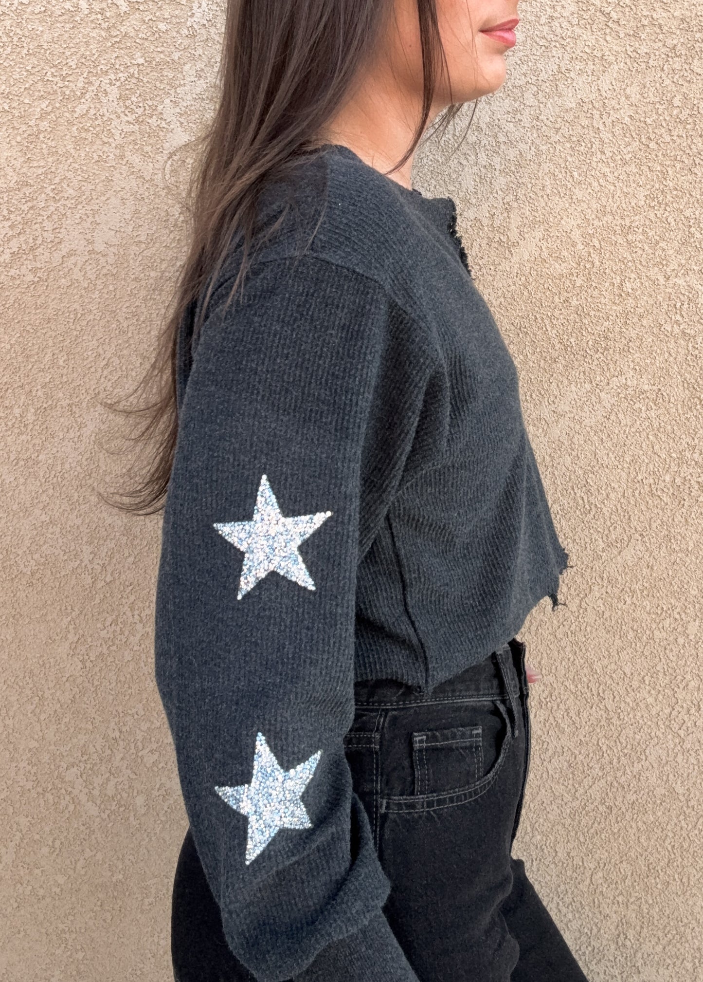 The Starfall Crop Sweater