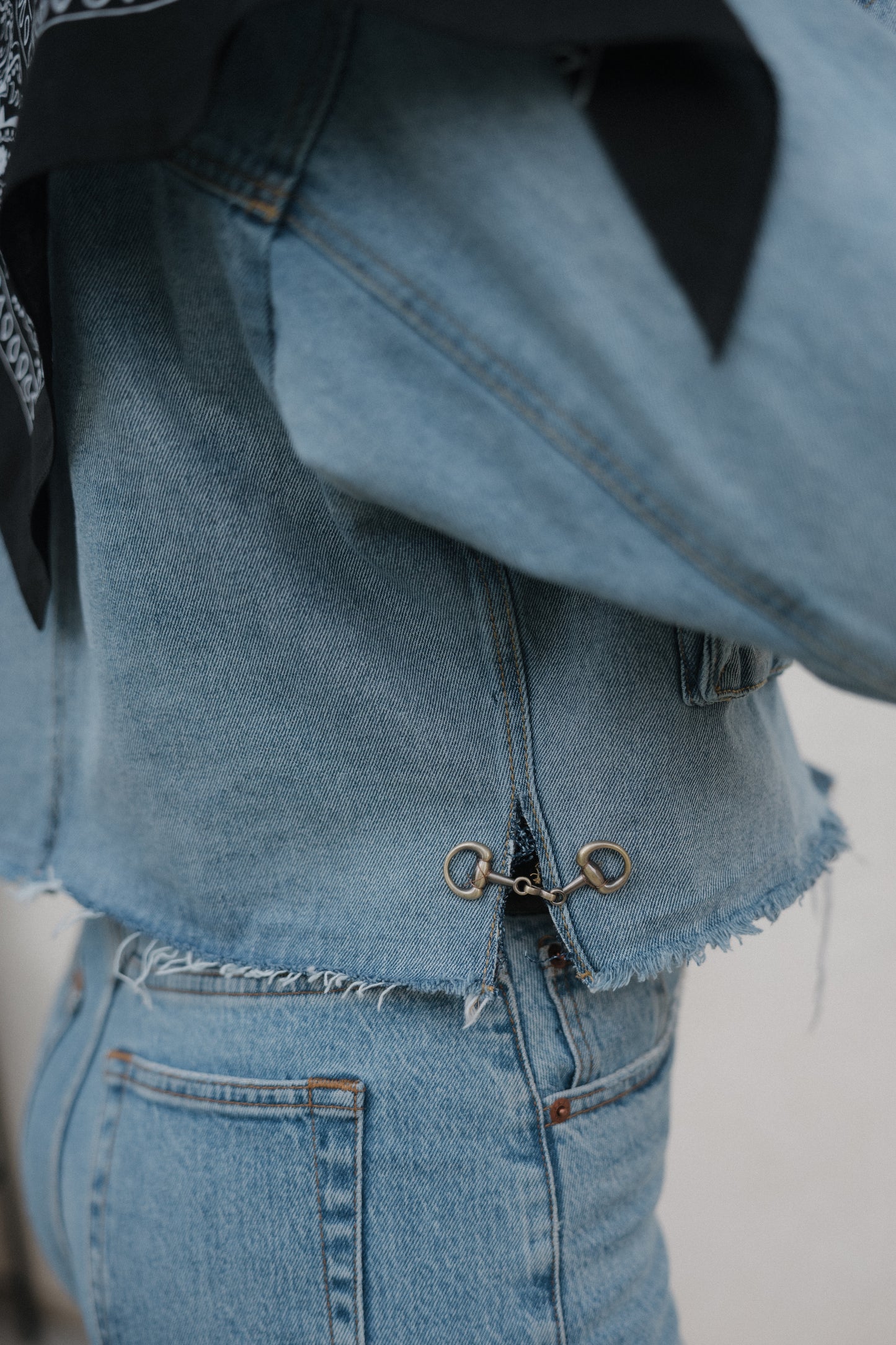 Bandana Jean Jacket